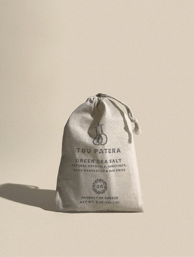 NATURAL GREEK SEA SALT (FLEUR DE SEL)